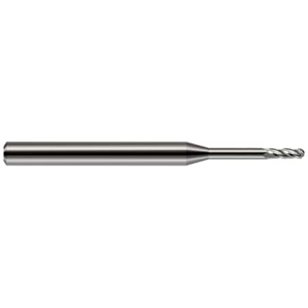 Harvey Tool Miniature End Mill - 2 Flute - Ball, 0.0600" 76660